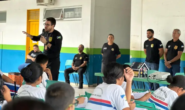 Polícia Civil identifica três casos de violência durante ação em escola de Amajari