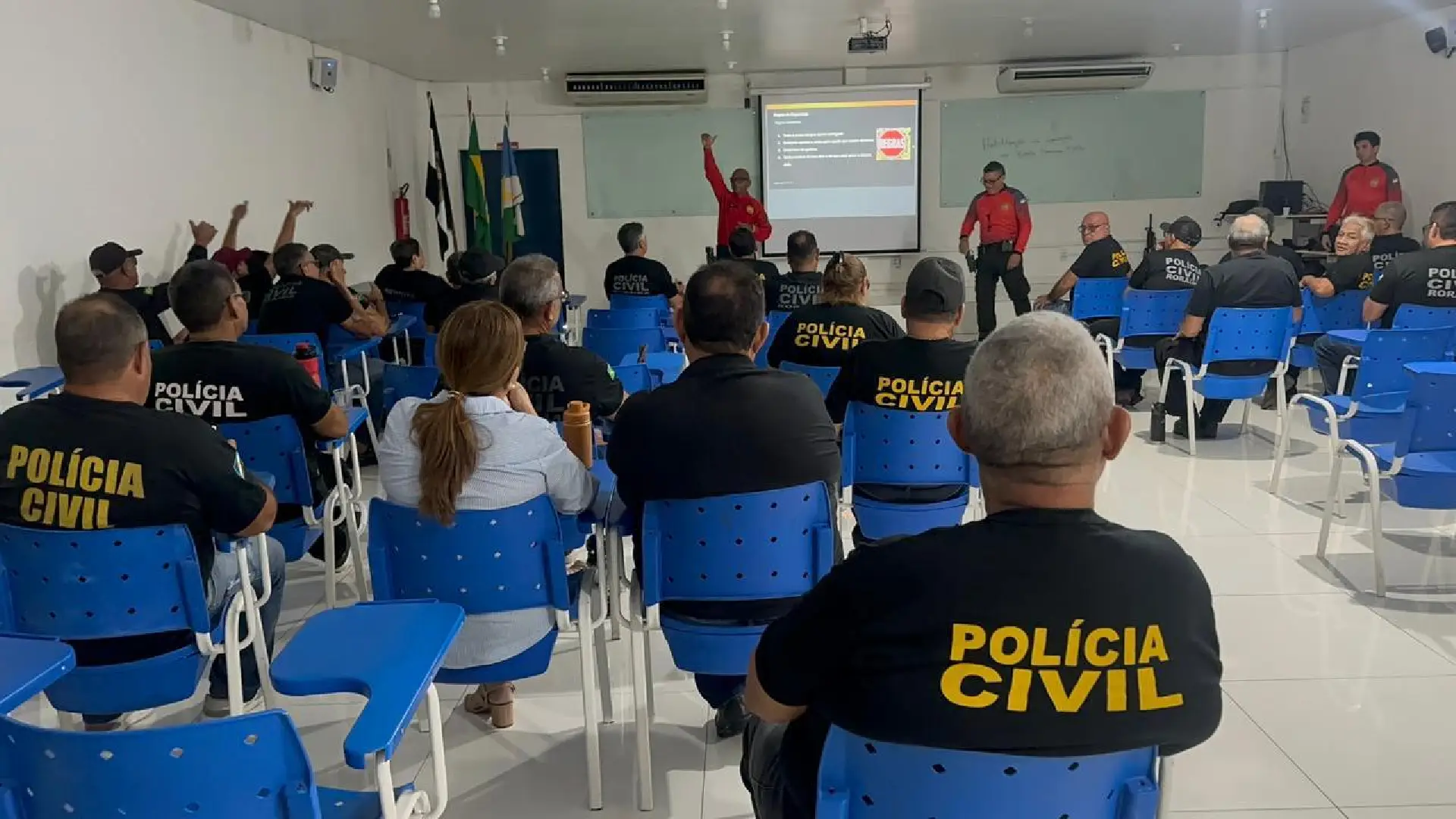 Polícia Civil inicia treinamento anual de tiro para 207 policiais civis em Roraima