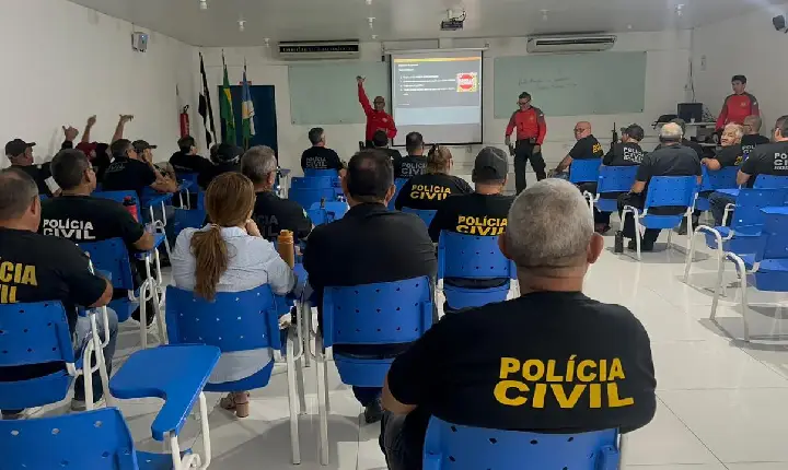 Polícia Civil inicia treinamento anual de tiro para 207 policiais civis em Roraima