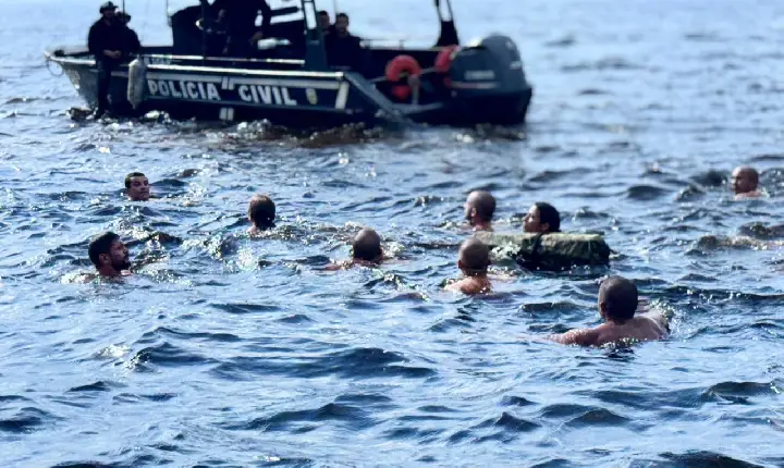Policiais de Roraima fazem treinamento tático com forças de segurança do Amazonas