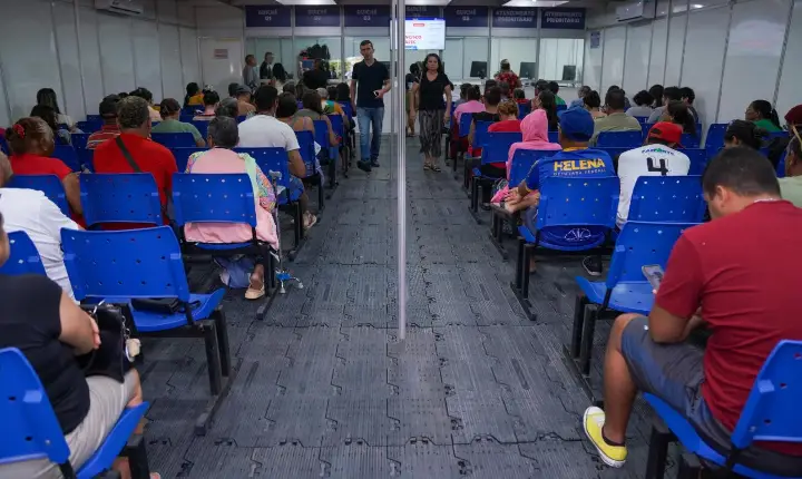 Policlínica Coronel Mota inaugura nova sala de recepção para agilizar atendimento de pacientes