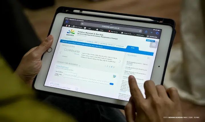 Prefeitura de Boa Vista disponibiliza emissão da TAC e do ISS Fixo pela internet