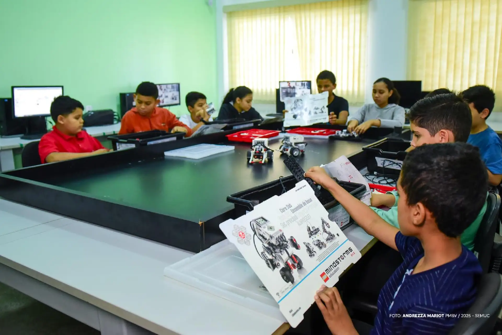 Prefeitura de Boa Vista divulga a lista de alunos selecionados para o processo seletivo do curso de Robótica Educacional