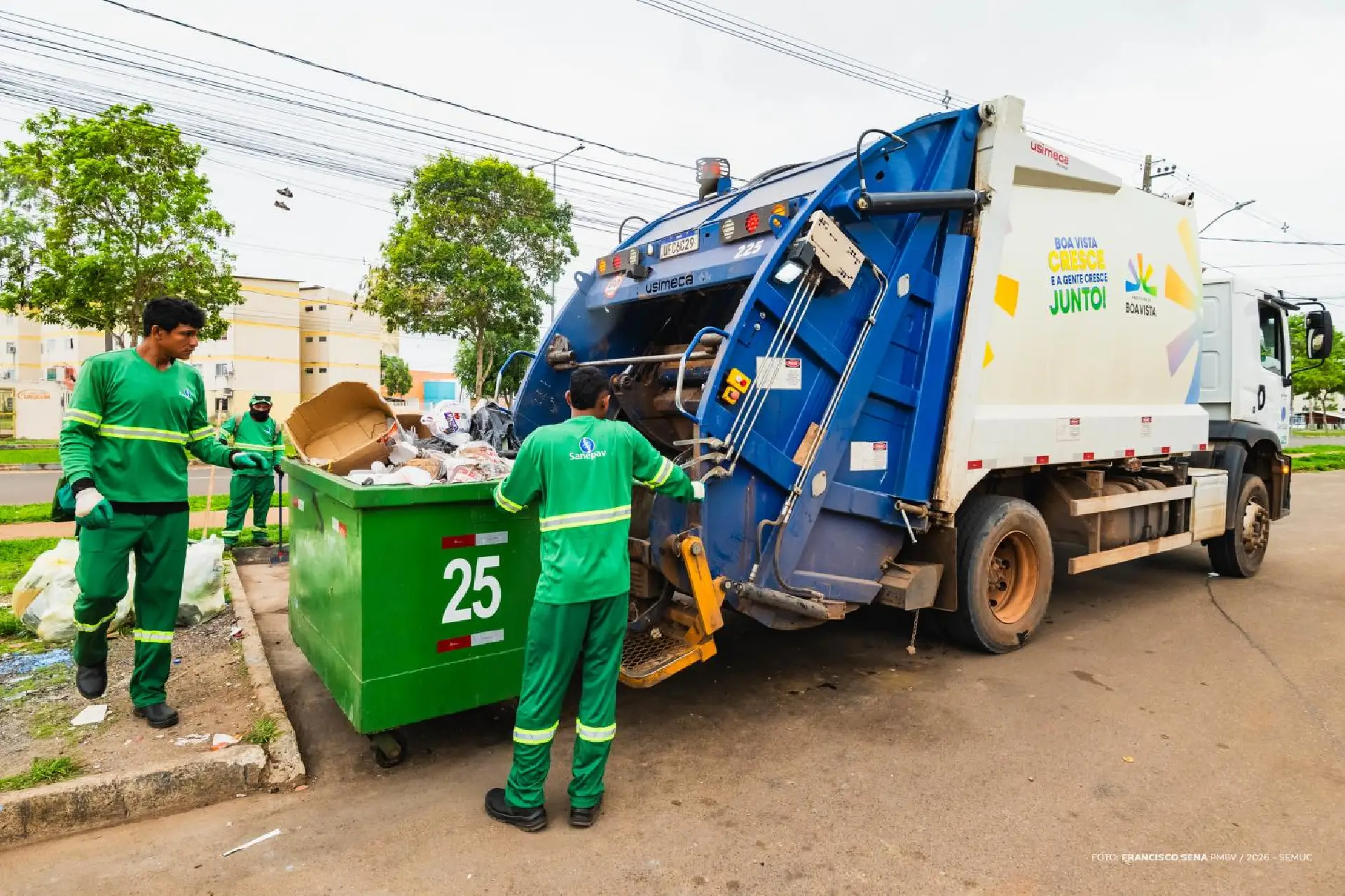 Prefeitura de Boa Vista reforça orientações sobre descarte correto de resíduos