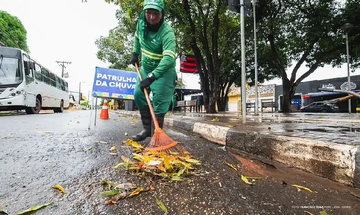 Prefeitura intensifica limpeza urbana durante período chuvoso em Boa Vista