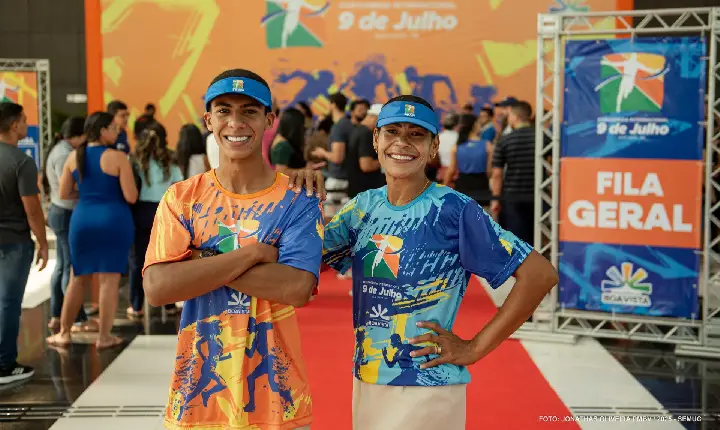 Prefeitura realiza entrega dos kits da Corrida 9 de Julho 2025