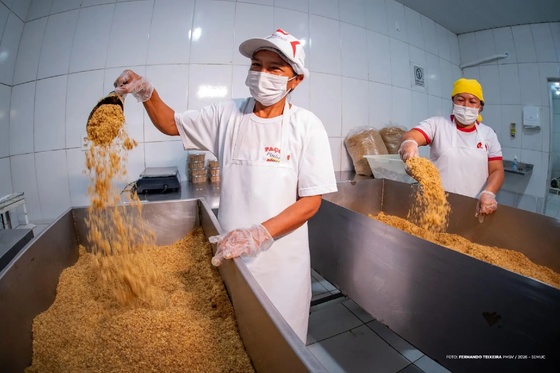 Preparo da Maior Paçoca do Mundo aumenta expectativa por nova marca histórica
