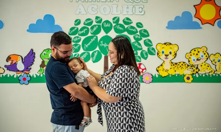 Presença do pai é destaque em ação do Família que Acolhe