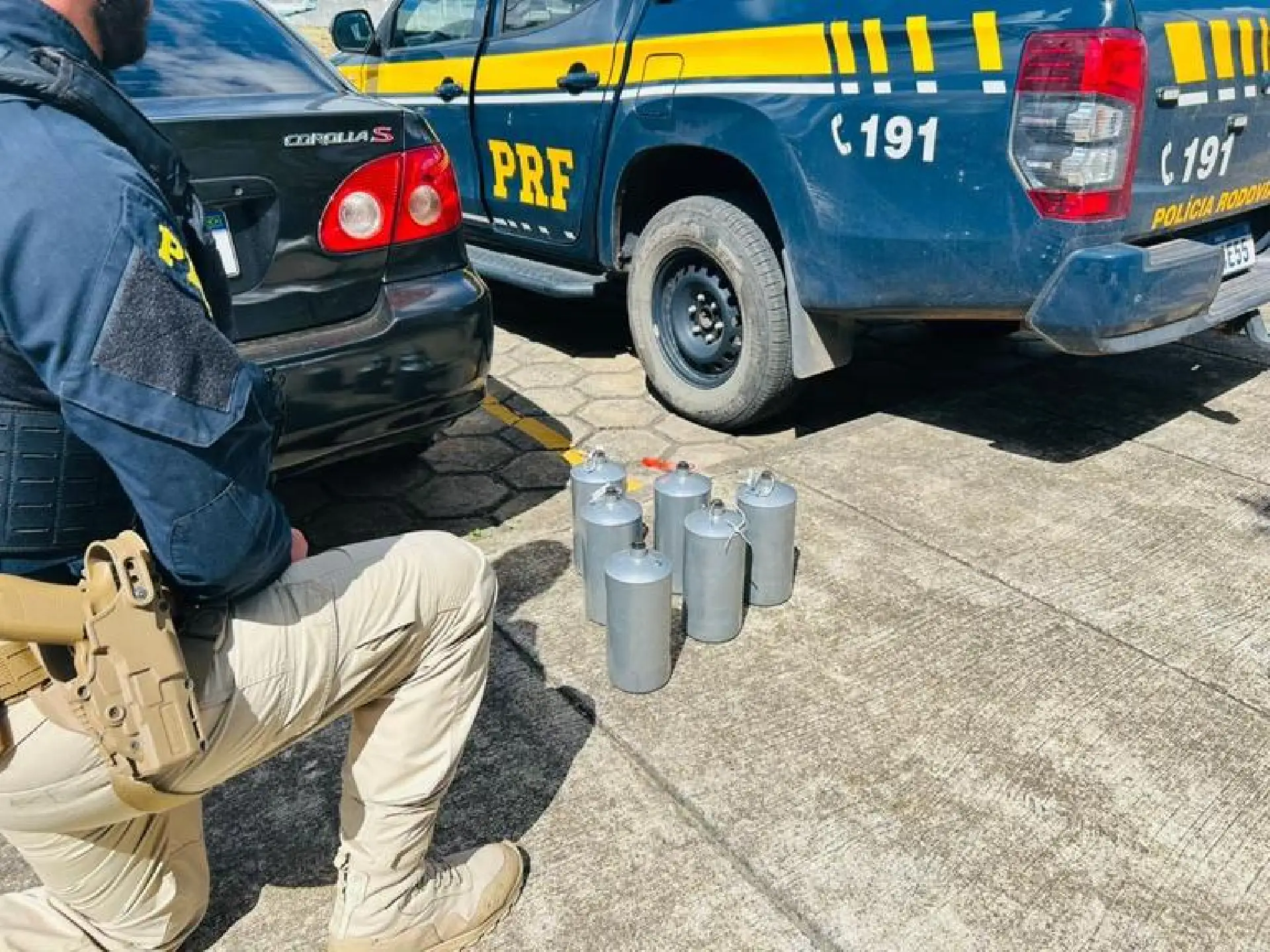 PRF apreende 399 kg de mercúrio em Roraima, maior volume da história