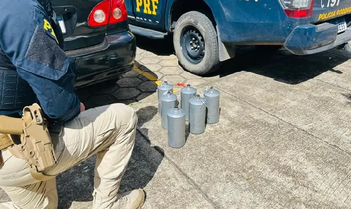 PRF apreende 399 kg de mercúrio em Roraima, maior volume da história