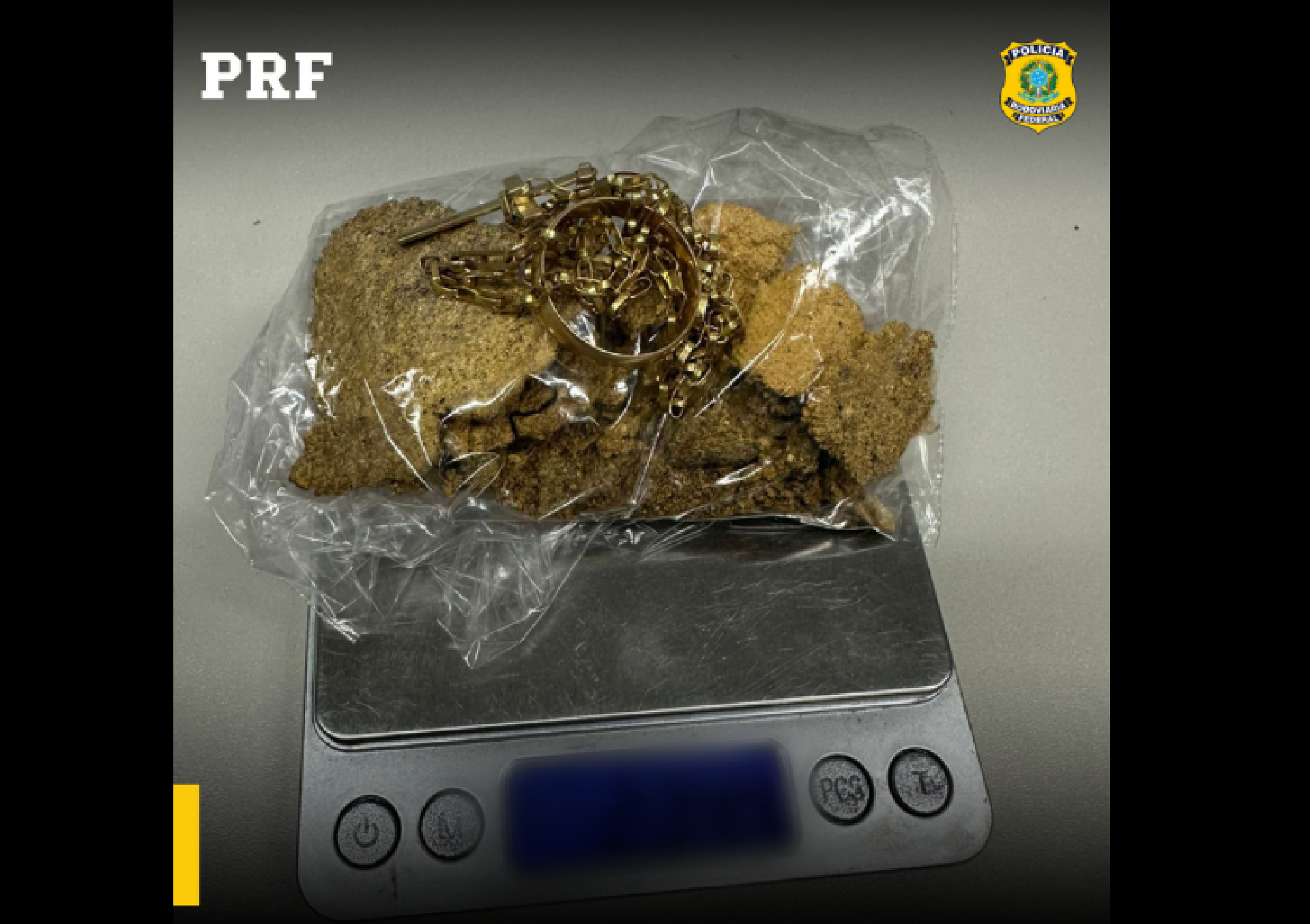 PRF prende dois homens com ouro ilegal em Roraima