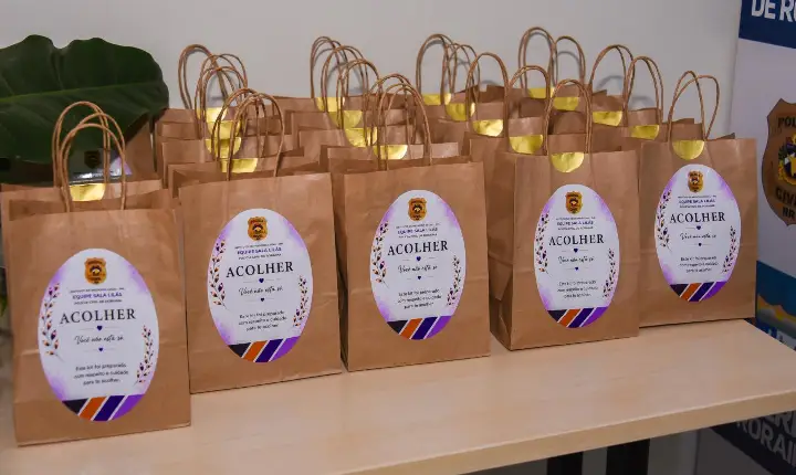 Projeto Acolher oferece kits de higiene a vítimas atendidas na Sala Lilás do IML