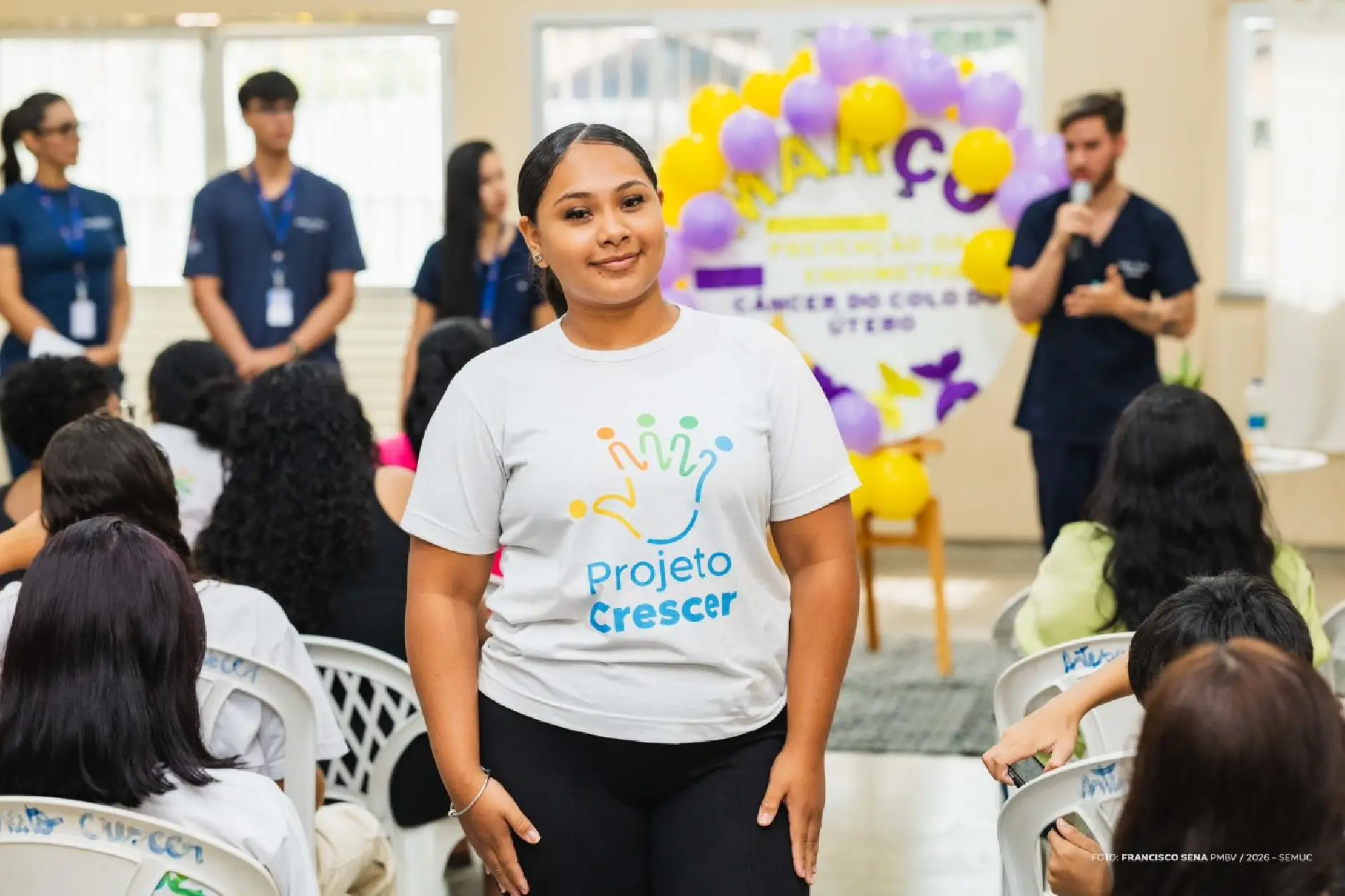 Projeto Crescer promove dia dedicado à saúde da mulher