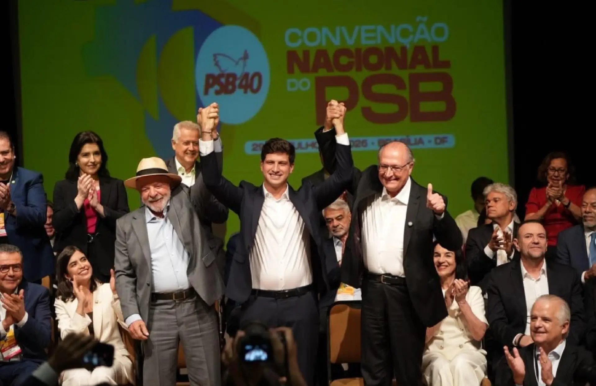 PSB confirma Geraldo Alckmin como candidato à vice-presidência na chapa de Lula