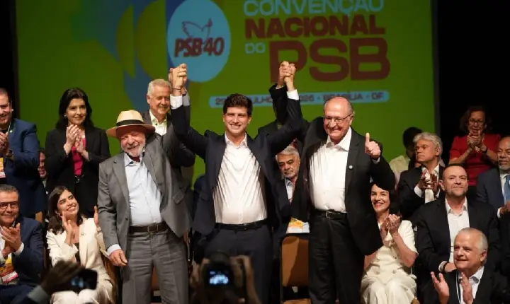 PSB confirma Geraldo Alckmin como candidato à vice-presidência na chapa de Lula