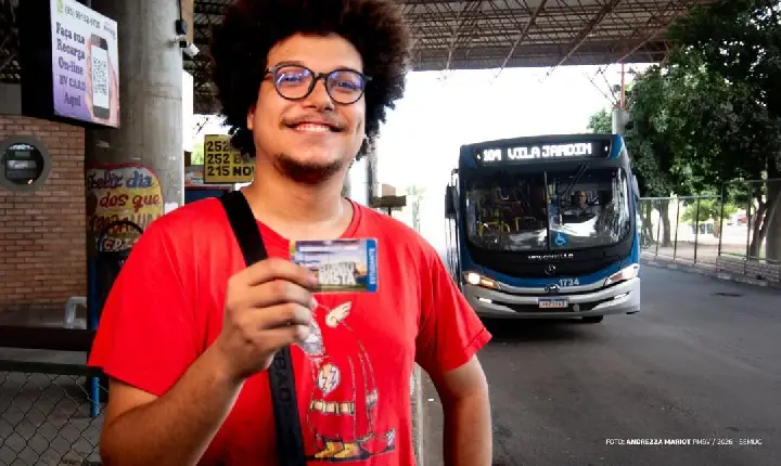 Recadastramento do Passe Livre Estudantil inicia nesta quinta-feira, 25