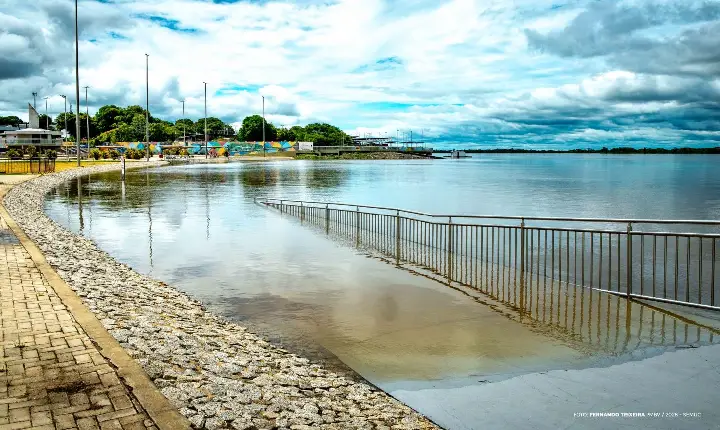 Rio Branco ultrapassa cota de alerta e Defesa Civil reforça monitoramento em Boa Vista