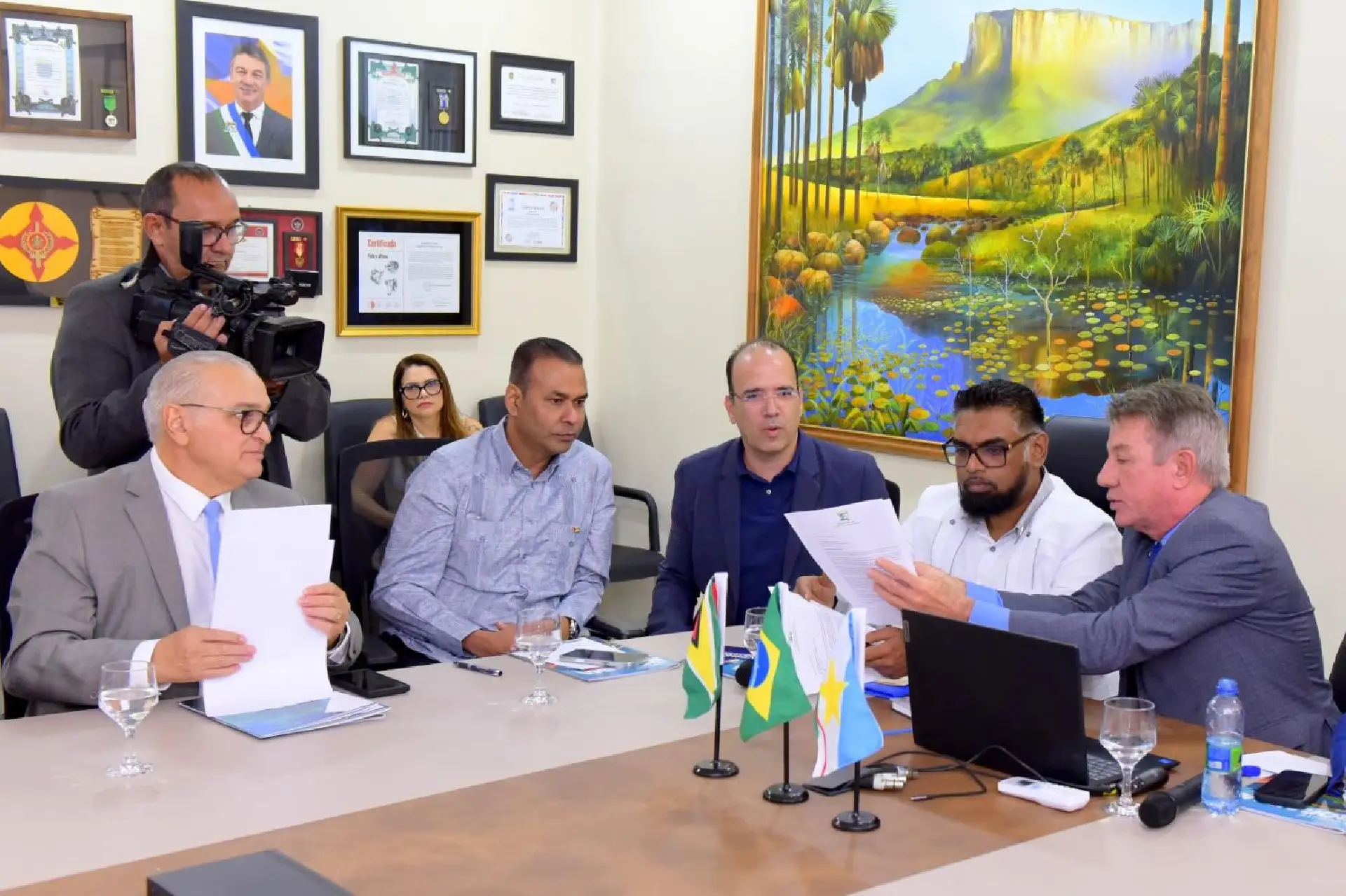 Roraima fortalece parceria estratégica com a Guiana para o desenvolvimento regional