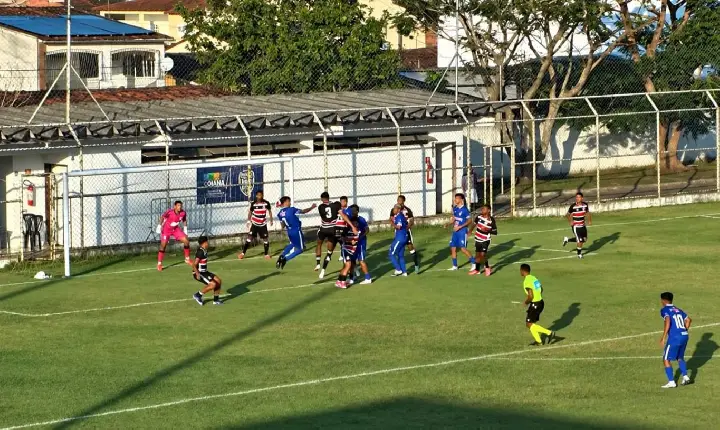 São Raimundo perde para o Santa Cruz e precisa reverter vantagem na Copa do Brasil Sub-20