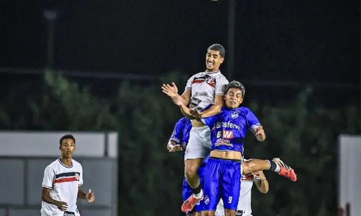 São Raimundo sofre goleada do Santa Cruz e é eliminado da Copa do Brasil Sub-20