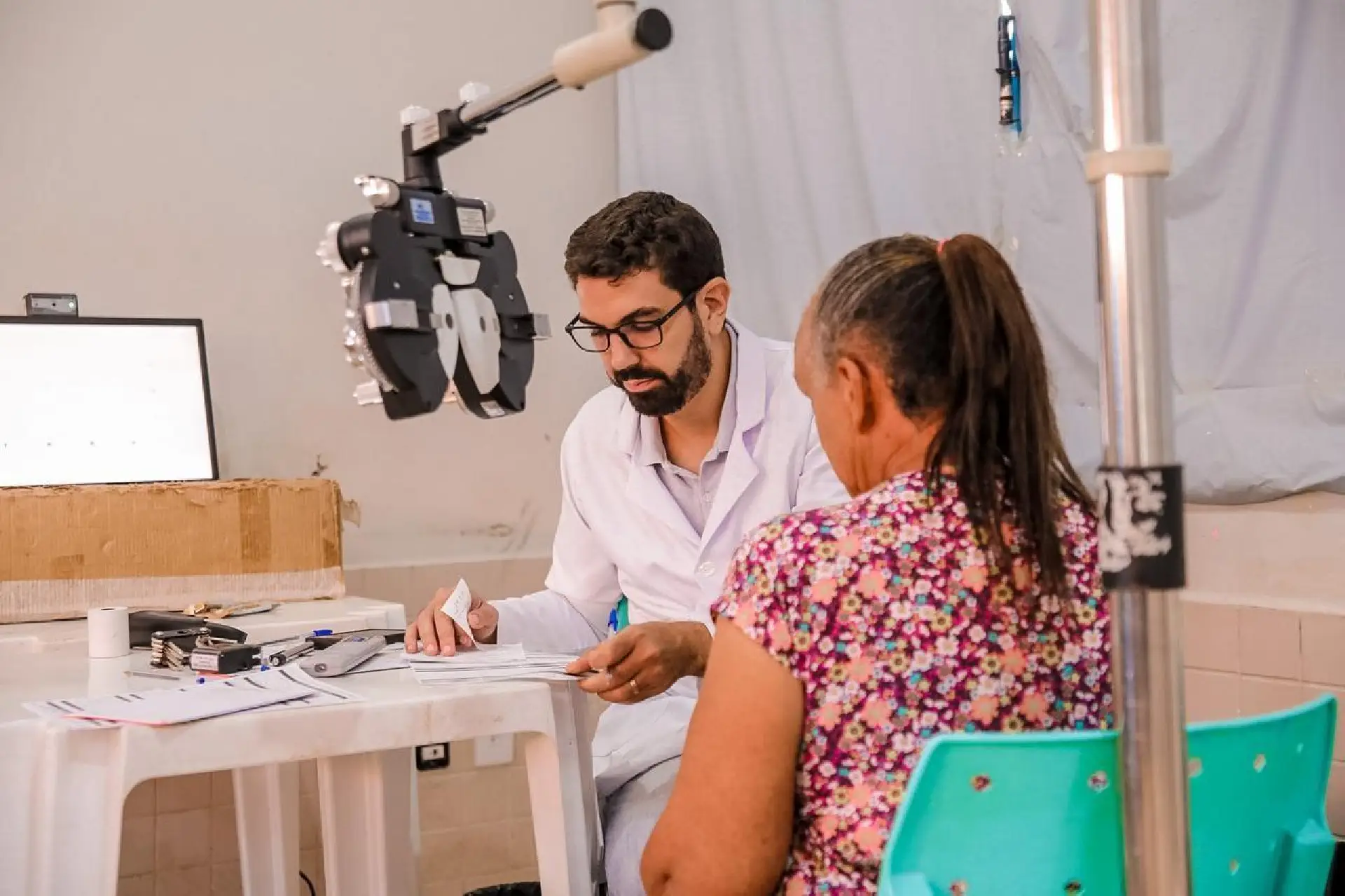 SAÚDE ITINERANTE ENTREGA MAIS DE 2 MIL ÓCULOS EM RORAIMA