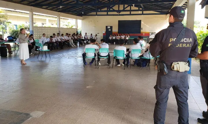 Seed promove ação de prevenção e cultura de paz em escola estadual