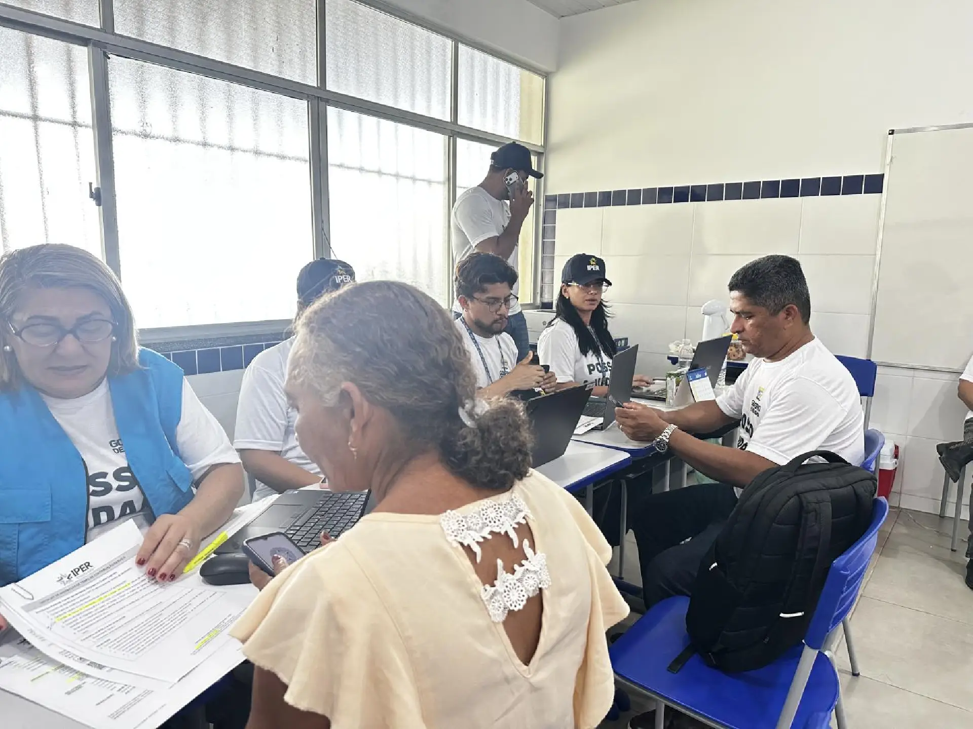 Servidores civis e militares recebem atendimento do Iper em Rorainópolis