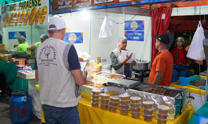 Sesau faz fiscalização para garantir segurança alimentar no Arraial