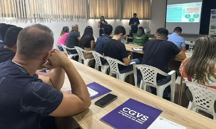 Sesau realiza treinamento voltado para controle de surtos de meningite bacteriana