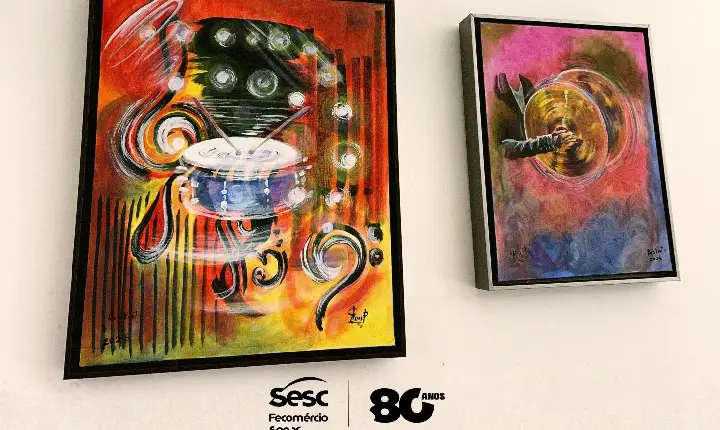 Sesc Roraima promove exposição ‘Metamorphosis Musicalis’ que transforma sensações da música em arte visual