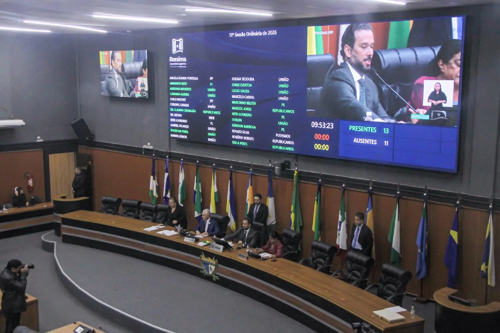 Sessões da ALERR serão retomadas na próxima terça-feira (4)