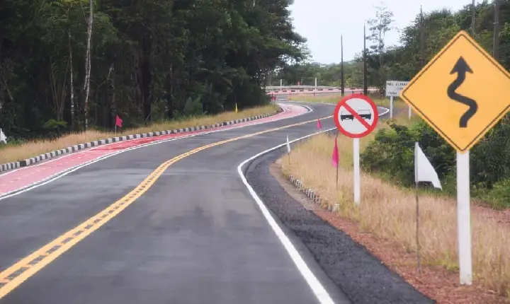 Tepequém ganha trecho asfaltado até a Cachoeira do Paiva e novo centro de atendimento