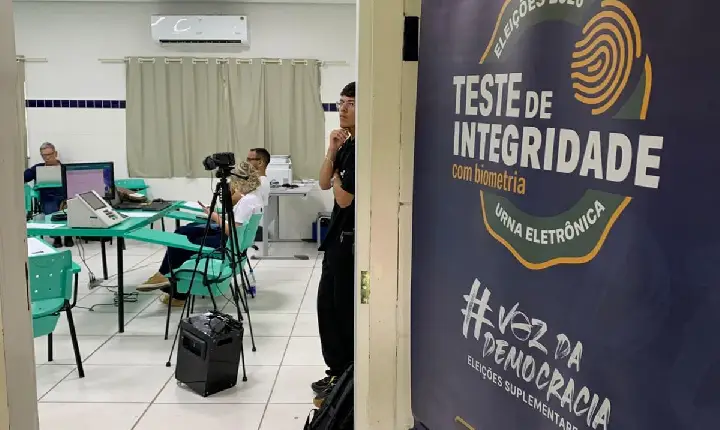 Teste de integridade reforça segurança das urnas durante a Eleição Suplementar em Roraima