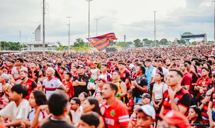 Transmissões públicas da final da Libertadores movimentaram o fim de semana em Boa Vista