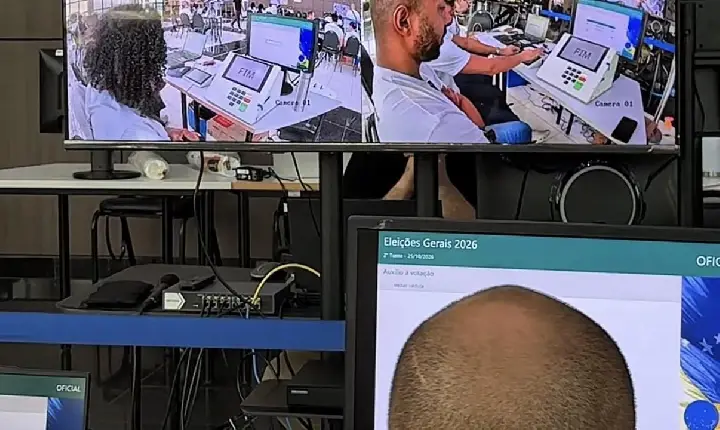 TRE-RR transmite auditoria de 19 urnas eletrônicas ao vivo neste segundo turno