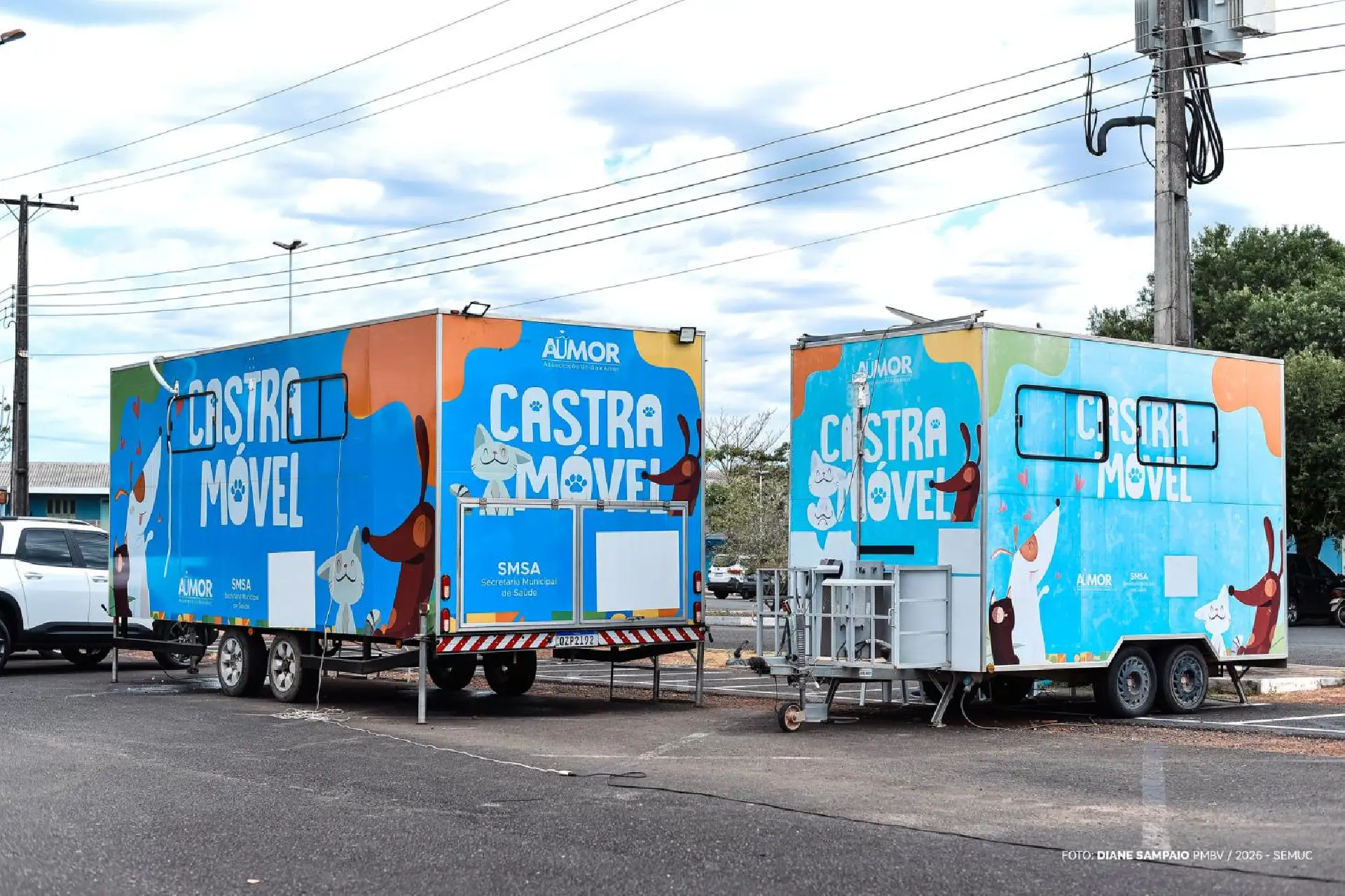 Unidade do Castra Móvel começa atendimento no Murilo Teixeira