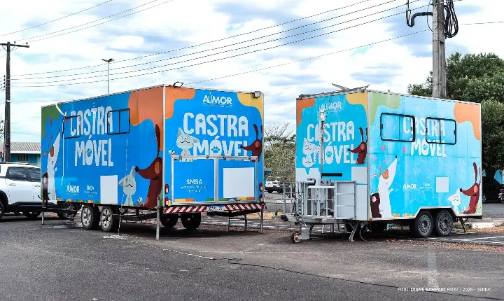 Unidade do Castra Móvel começa atendimento no Murilo Teixeira