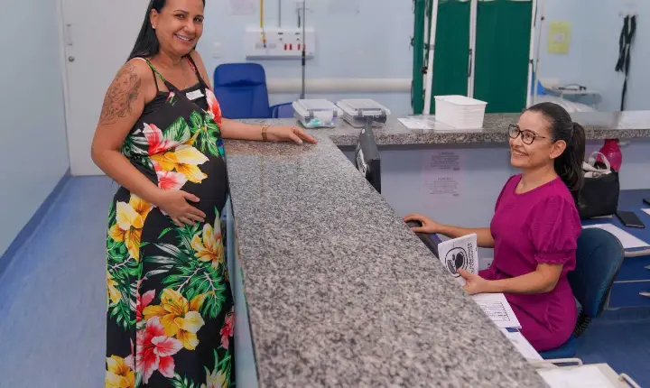 Visita de vinculação no Hospital Materno Infantil ajuda gestantes a conhecer o local do parto