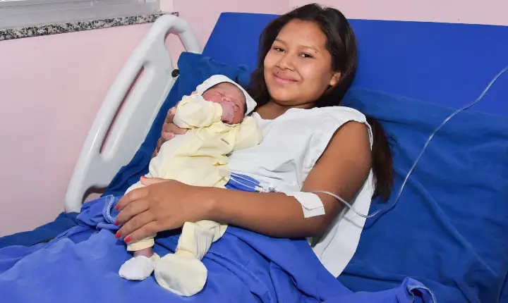 Yudi Haniel, indígena Macuxi, é o primeiro bebê roraimense nascido em 2026