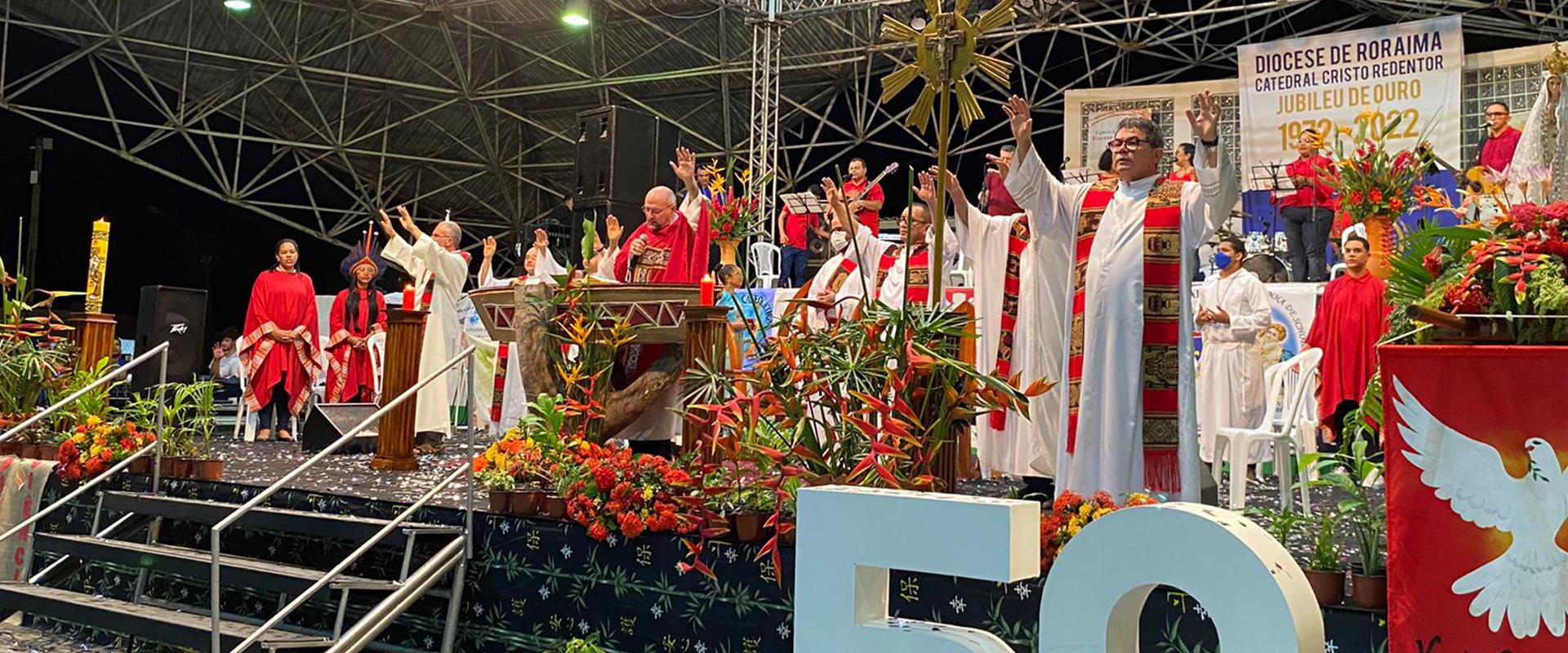 Festa de Pentecostes é marcada pela vivência da unidade na Diocese de Roraima