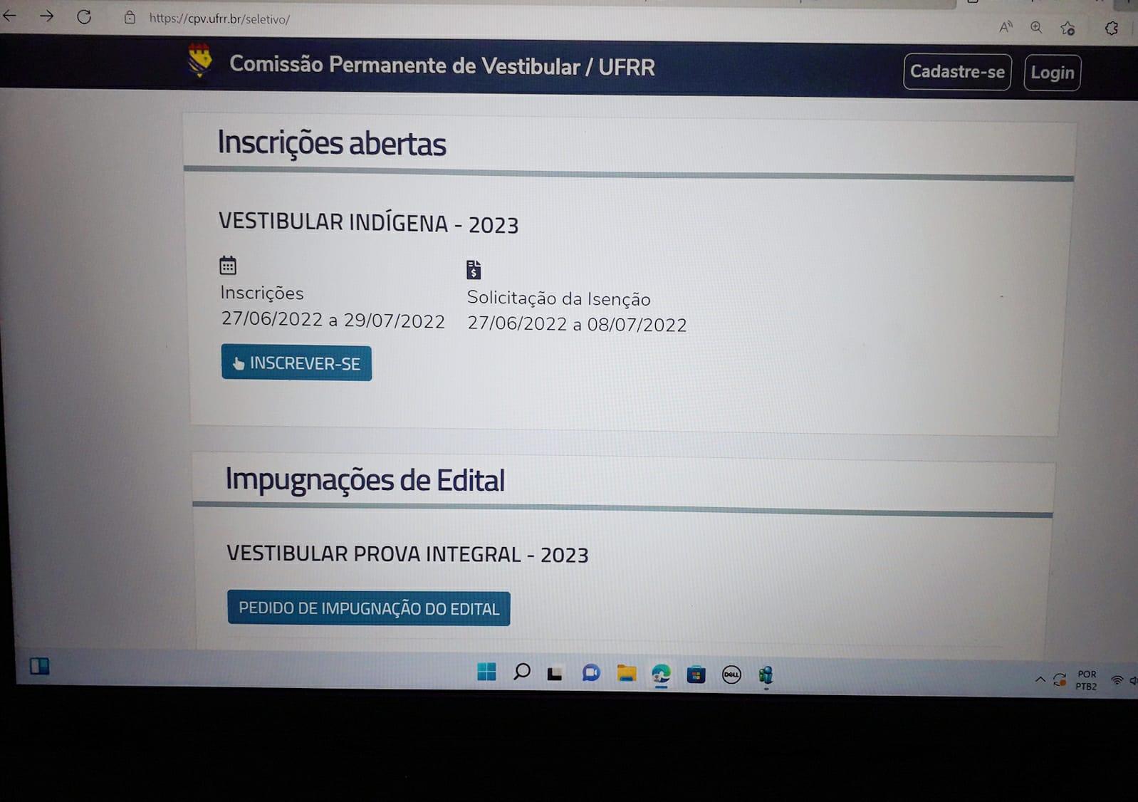 UFRR oferta 210 vagas em vestibular indígena