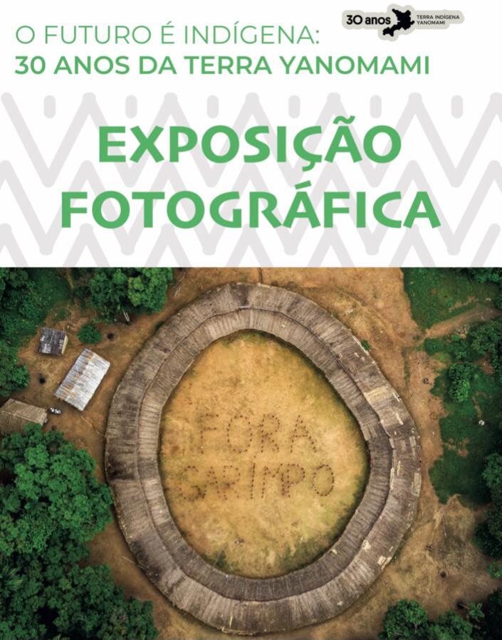 30 anos da TI Yanomami: Seminário traz exposição fotográfica da devastação do garimpo