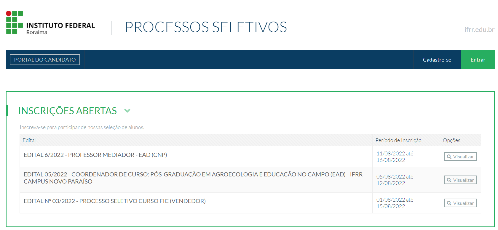 IFRR: Período de inscrições para curso de Vendedor termina na próxima segunda-feira (15)