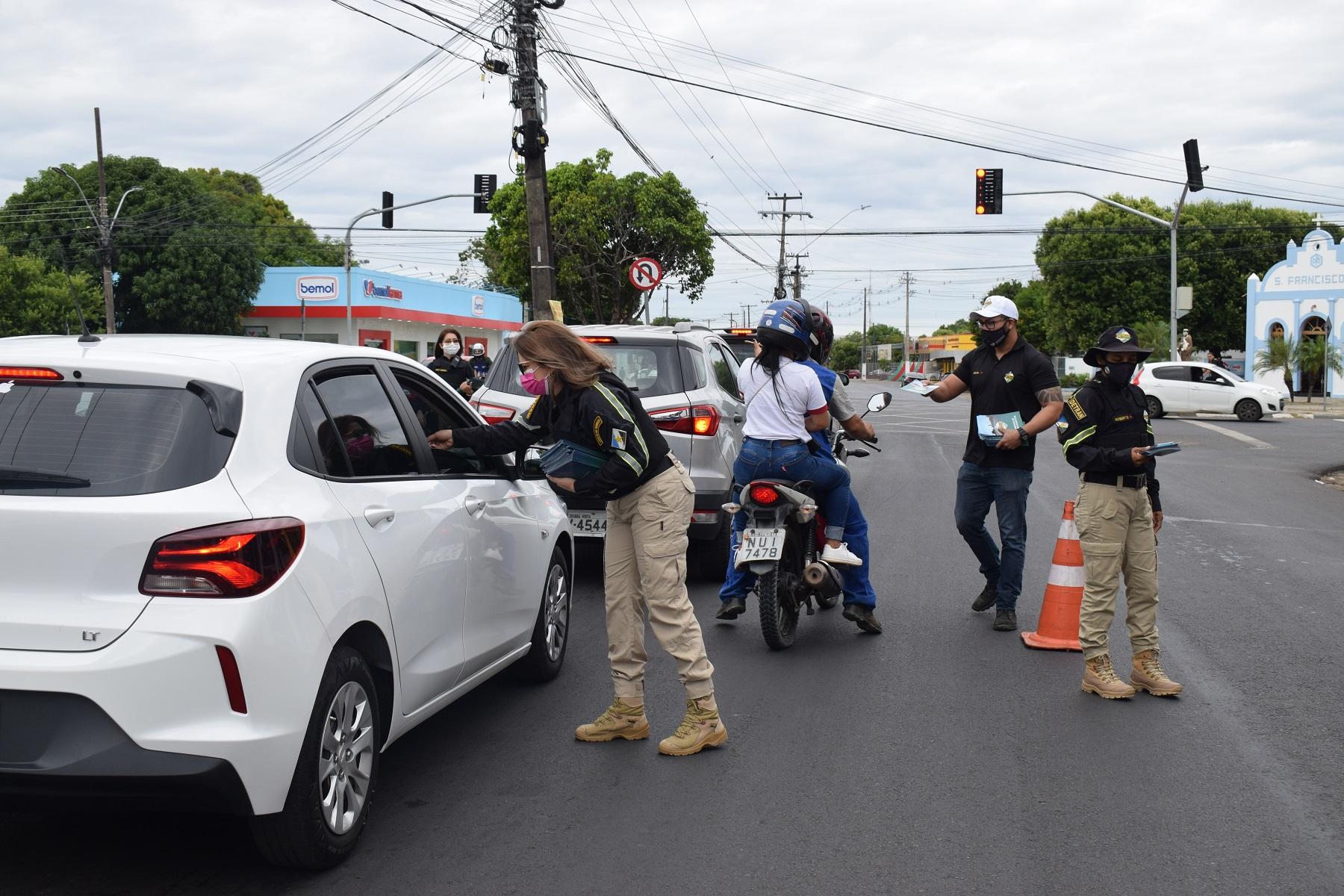 Invasão nos cruzamentos é a principal causa de acidentes de trânsito em Roraima