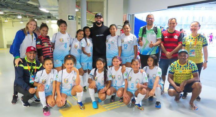 Equipes de futsal roraimense tem encontro com o craque Thiago Maia