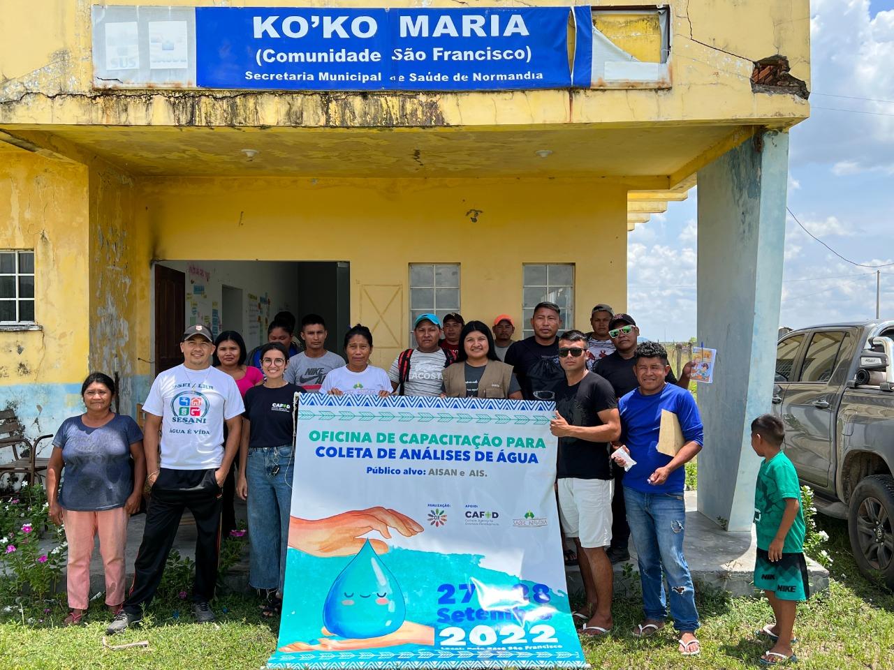 CIR em parceria com a CAFOD executa Projeto Água no Polo Base São Francisco