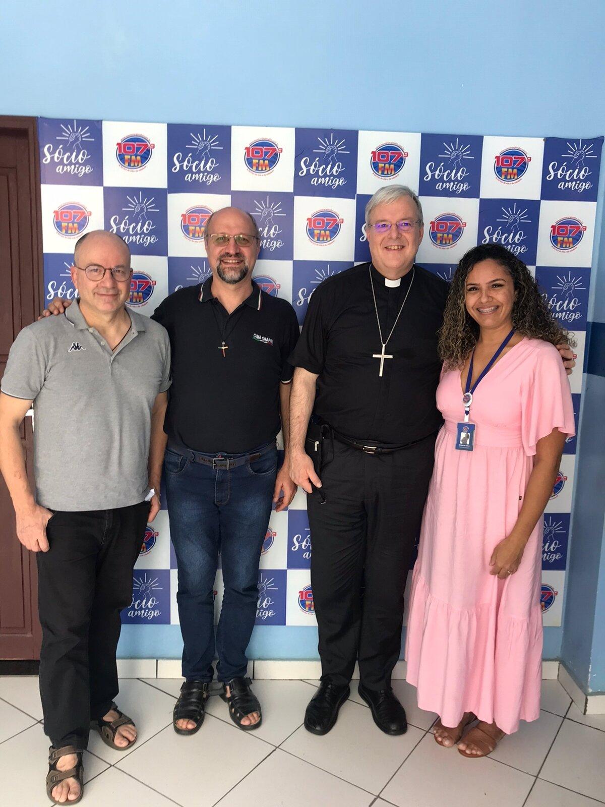 DIOCESE DE RORAIMA RECEBE VISITA DO BISPO DA DIOCESE DE TREVISO, NA ITÁLIA.