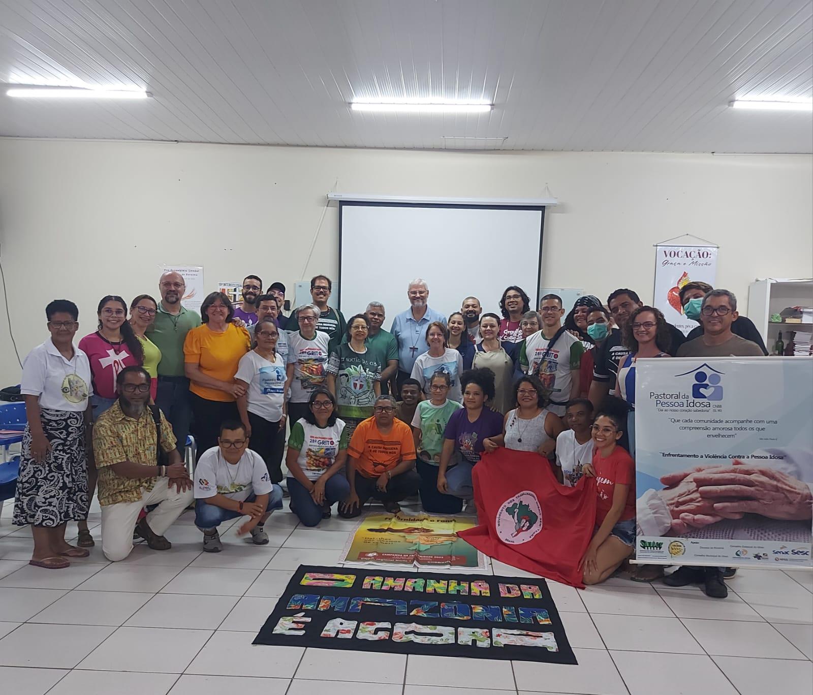 Pastorais da Diocese de Roraima celebram a chegada de Dom Evaristo Pascoal Spengler