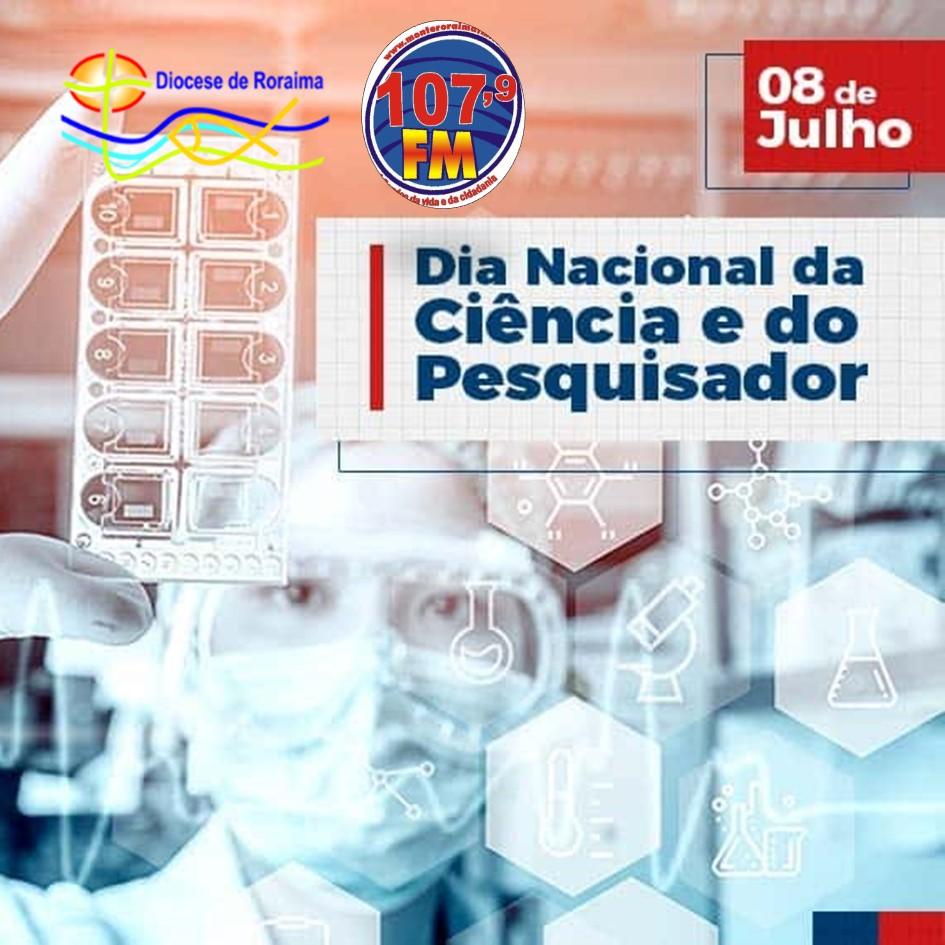 Celebramos o Dia Nacional da Ciência e do Pesquisador Científico!