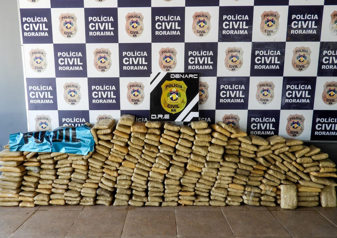 Polícia Civil prende três homens e apreende aeronave com 300 kg de droga
